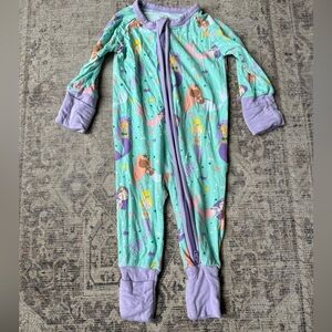 Little Sleepies Mermaid Magic Zippy Newborn